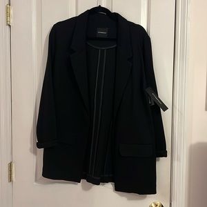 Liverpool Boyfriend Blazer with Princess Darts in Black